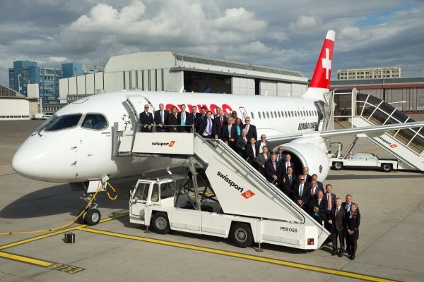 SWISS WELCOMES STAR ALLIANCE CEOS TO ZURICH FOR BOARD MEETING AIRLINE CELEBRATES 10 YEARS OF ALLIANCE MEMBERSHIP Arrival on special flight on new Bombardier C Series