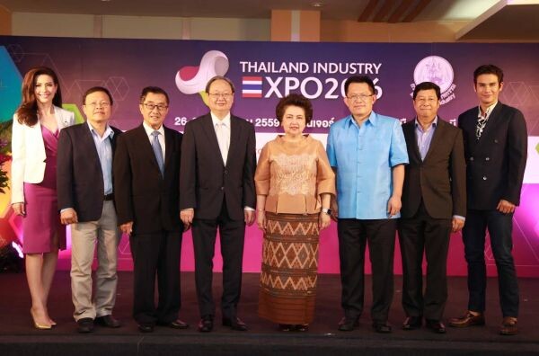 ภาพข่าว: กระทรวงอุตสาหกรรม จัดงานแถลงข่าว“ Thailand Industry Expo 2016 ” ชูแนวคิด ศักยภาพอุตสาหกรรมไทย ความท้าทายสู่อนาคต
