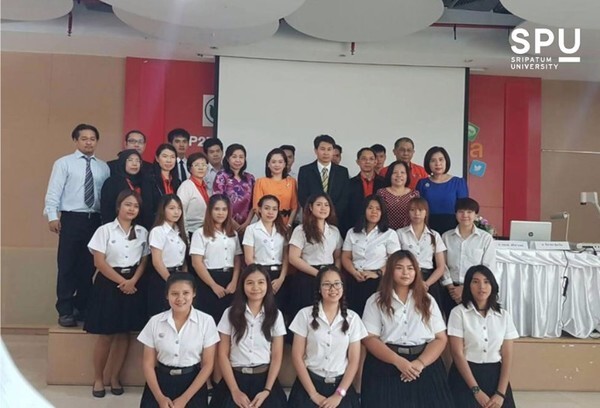 ภาพข่าว: SPU : นักศึกษาคณะบัญชี ม.ศรีปทุม เตรียมความพร้อมเพื่อก้าวสู่นักภาษีอากรระดับปฏิบัติการ โดย คุณสุริยะ ธีระวัฒนสาร นายกสมาคมผู้สอบบัญชีภาษีอากรแห่งประเทศไทย