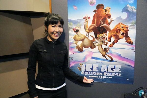 อ้น สราวุฒิ ,เป้ วิศวะ นำทีมให้เสียงไทยในภาพยนตร์เอนิเมชั่น Ice Age: Collision Course