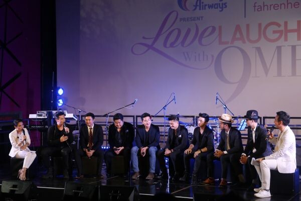 “โดม ปกรณ์ ลัม- เป้ วงมายด์-เบน ชลาทิศ” โชว์เรียกน้ำย่อย “Bangkok Airways และ COOLfahrenheit 93 present Love Laugh Cry with 9