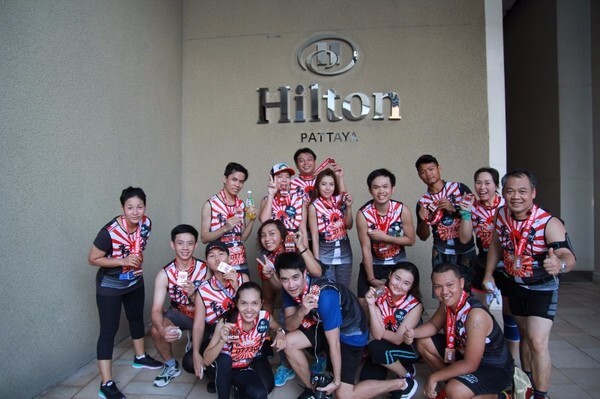 ภาพข่าว: โรงแรมฮิลตัน พัทยา รวมพลังรักสุขภาพในงานพัทยามาราธอน 2559