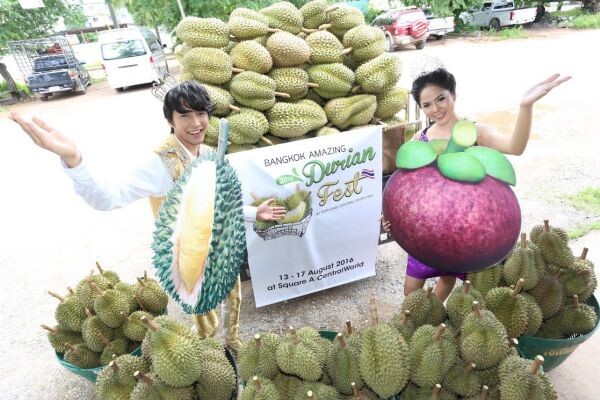 เซ็นทรัล ฟู้ด รีเทล ส่งเสริมผลไม้ไทย จัดงานเทศกาลทุเรียนที่ใหญ่ที่สุดในประเทศไทย Bangkok Amazing Durian Fest 2016