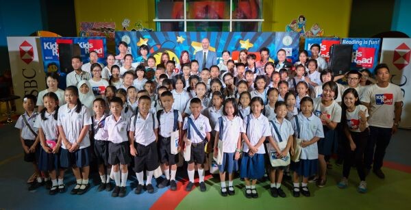 บริติช เคานซิล ประเทศไทย ร่วมกับธนาคารเอชเอสบีซีประเทศไทย จัดโครงการสร้างเสริมทักษะการอ่านสำหรับเยาวชน “Kids Read” ประจำปี 2559