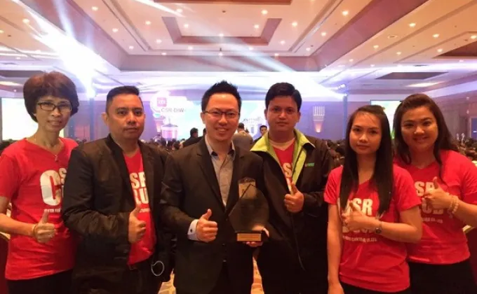อินเตอร์ รับรางวัล CSR-DIW Award