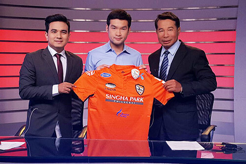 ภาพข่าว: "บิ๊กฮั่น' พาเชียงราย ยูไนเต็ด เยือนรายการ “This is football thai” ทางช่อง TRUE SPORT 2