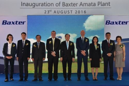 แบ็กซ์เตอร์ สร้างงานในจังหวัดระยอง เปิดโรงงานผลิตน้ำยาล้างไตที่มีเทคโนโลยีที่ล้ำสมัยแห่งแรกในประเทศไทย