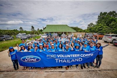 ฟอร์ดประเทศไทยสานต่อกิจกรรม Ford Global Caring Month รวมพลังอาสาพัฒนาชุมชนในจังหวัดระยองตลอดเดือนกันยายน
