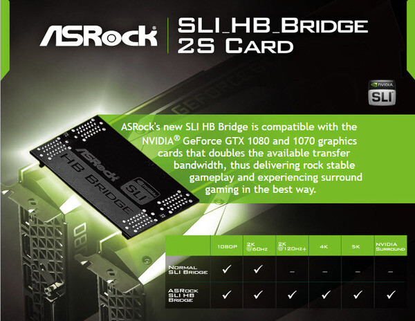 ASRock SLI HB Bridge ตอบโจทย์ฮาร์ดคอร์เกมเมอร์ เพื่อการแสดงผลที่เหนือกว่า SLI
