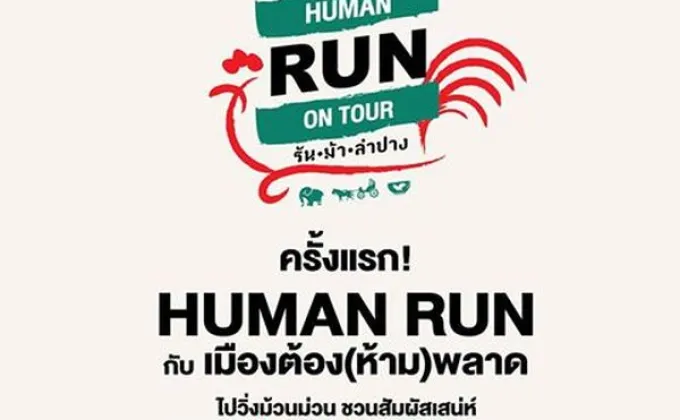 ข้อมูล HUMAN RUN ON TOUR : รันม้าลำปาง