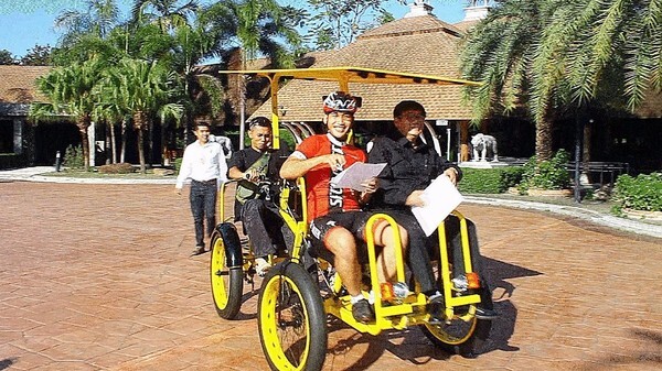 สำนักงานพัฒนาพิงคนคร ได้ต้นแบบจักรยานโดยสารเพื่อการท่องเที่ยว