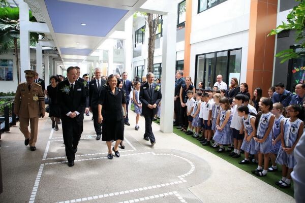 สมเด็จพระเทพรัตนราชสุดาฯ สยามบรมราชกุมารี เสด็จฯ ทรงเปิดอาคารเรียนวิทยาศาสตร์หลังใหม่โรงเรียนบางกอกพัฒนา