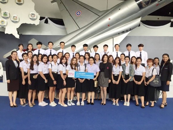 ภาพข่าว: SPU : นักศึกษาสาขาการจัดการธุรกิจการบิน คณะบริหารธุรกิจ ม.ศรีปทุม เข้าศึกษาดูงานพิพิธภัณฑ์กองทัพอากาศ (Royal Thai Air Force Museum)