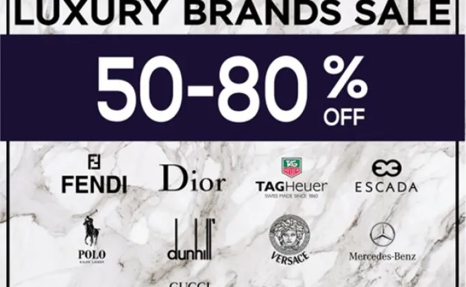 “THE NEXT Luxury Brands Sale 50-80%”