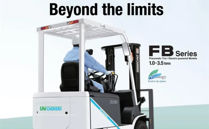 Unicarriers Forklift รถฟอร์คลิฟท์ไฟฟ้ารุ่น