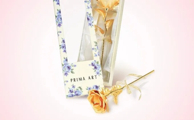 Prima Art “Golden Rose Love passion