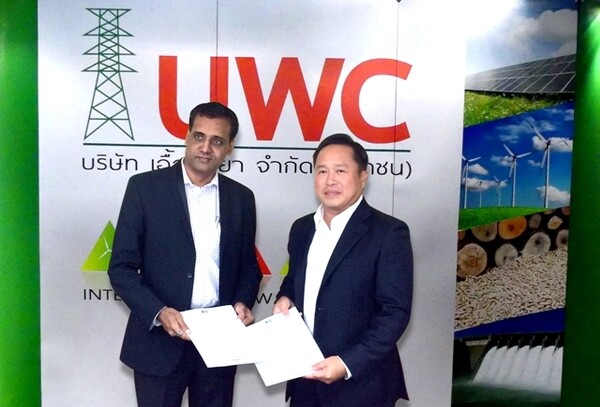 ภาพข่าว: UWC ลงนามสัญญาผลิตเสาส่ง 400 ล้าน