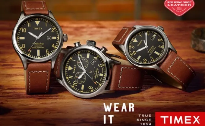 A STUNNING COLLABORATION! “TIMEX