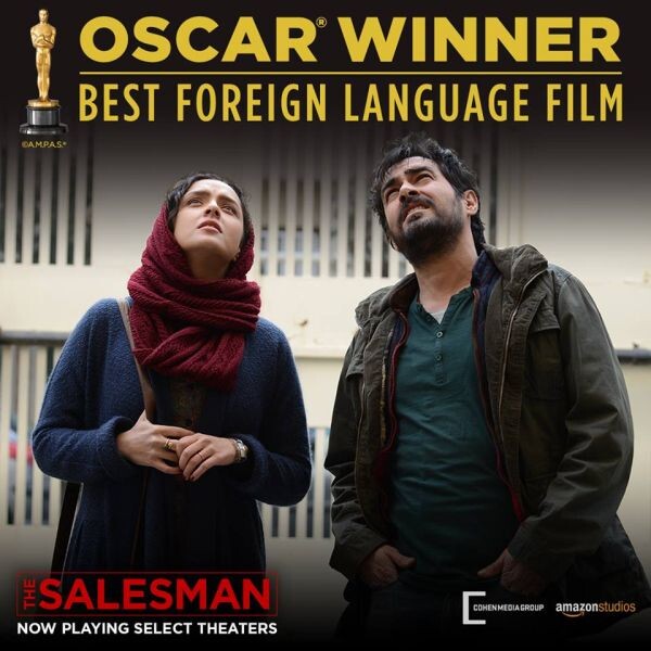 Movie Guide: อัสการ์ ฟาร์ฮาดี ผู้กำกับชาว อิหร่าน ต่อต้านนโยบาย ทรัมป์ ชูประเด็นเสรีภาพโลก นำ The Salesman (เดอะ เซลส์แมน) คว้ารางวัลออสการ์ สาขาภาพยนตร์ภาษาต่างประเทศยอดเยี่ยมปี 2017แม้ไม่เข้าร่วมการรับรางวัลที่อเมริกา