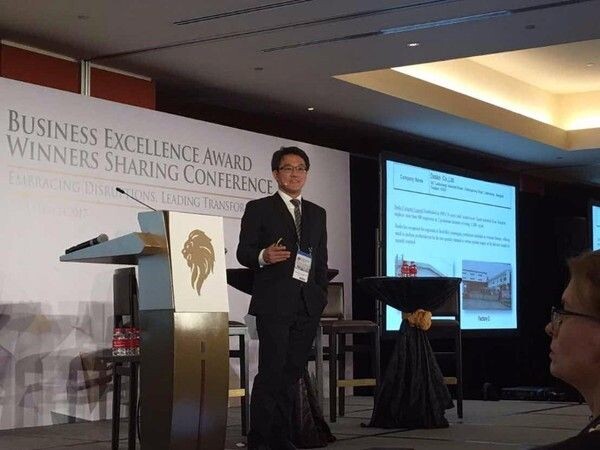 ฑิตพงศ์ พงษ์เภตรารัตน์ ผู้บริหารคนไทยเพียง 1 เดียวในงาน Business Excellence Award Winners Sharing Conference