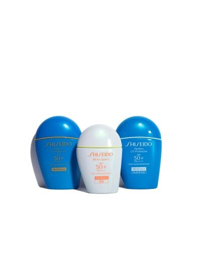 นวัตกรรมโลชั่นกันแดดและกันแดดบีบีสูตรใหม่ ให้คุณอวดผิวสวย สดชื่น เบาสบาย ท้าทายแสงแดด NEW! Shiseido Perfect UV Protector Hydrofresh & Shiseido BB for Sports