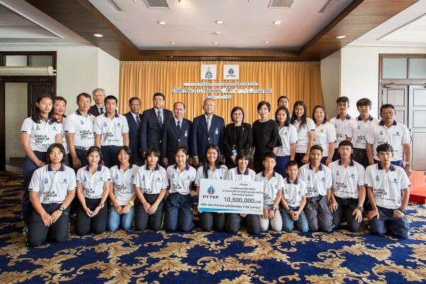 ปตท.สผ. มอบเงิน 10.5 ล้านบาท ส่งเสริมการพัฒนาศักยภาพนักกีฬาเรือใบ แก่สมาคมกีฬาแข่งเรือใบแห่งประเทศไทยในพระบรมราชูปถัมภ์