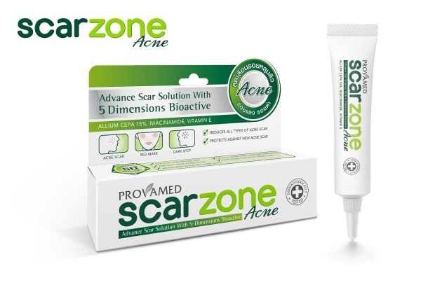 ผลิตภัณฑ์ โปรวาเมด สการ์โซน แอคเน่ (Provamed Scarzone Acne)