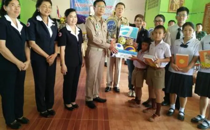 ภาพข่าว: สนับสนุนการศึกษาเด็กไทย