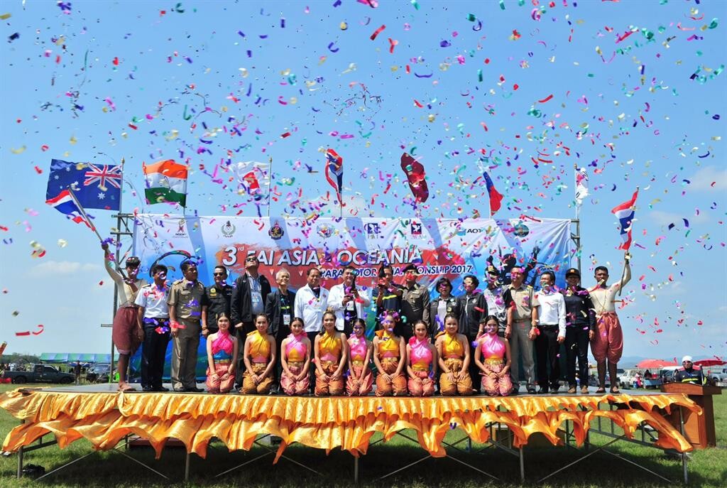 ภาพข่าว: พิธีเปิดการแข่งขันร่มบินชิงแชมป์เอเชีย – โอเชียเนีย ครั้งที่ 3 ประจำปี 2560
