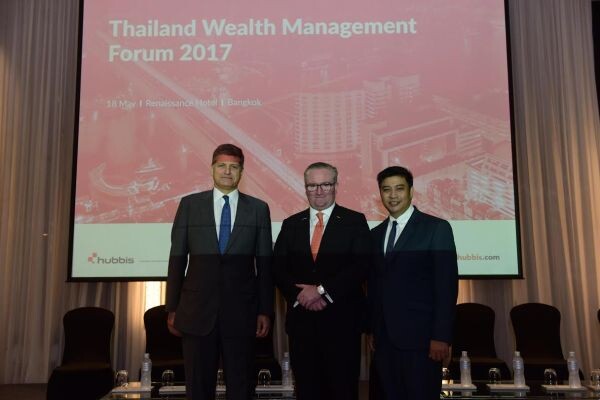 ภาพข่าว: ไพรเวทแบงค์ กสิกรไทยควงลอมบาร์ด โอเดียร์ ร่วมงาน Thailand Wealth Management Forum 2017