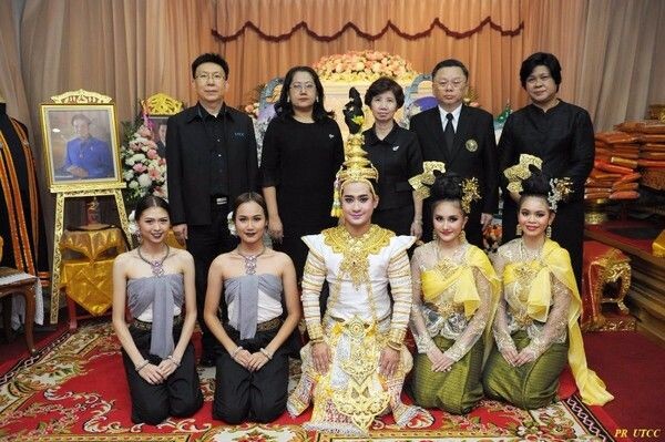 ภาพข่าว: มหาวิทยาลัยหอการค้าไทย (UTCc) ร่วมเป็นเจ้าภาพสวดพระอภิธรรม ศิลปินแห่งชาติ