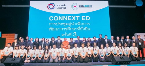 12 องค์กรผู้ร่วมก่อตั้งโครงการผู้นำเพื่อการพัฒนาการศึกษาที่ยั่งยืน (CONNEXT ED)