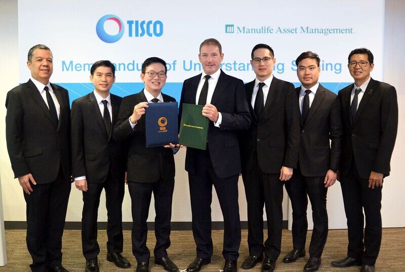 บลจ.แมนูไลฟ์ (ประเทศไทย) จับมือธนาคารทิสโก้ เสริมช่องทางจำหน่ายกองทุนผ่านเครือข่ายธนาคารทั่วประเทศ ด้วยบริการในรูปแบบ "TISCO Open Architecture"