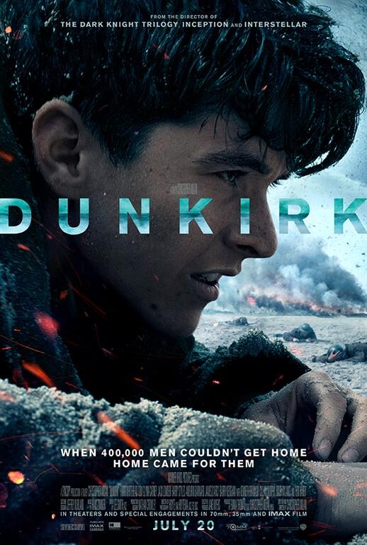 Movie Guide: Dunkirk - ดันเคิร์ก ส่งโปสเตอร์หลัก ก่อนฉายจริง 20 กรกฎาคม นี้ ในโรงภาพยนตร์