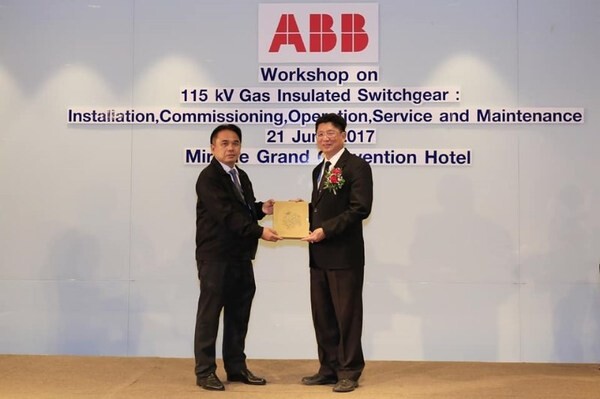 ABB จัดสัมมนาเชิงปฏิบัติการ 115 kV Gas Insulated Switchgear
