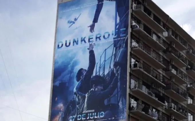 อลังการภาพโฆษณา Dunkirk ในลอสแอนเจลิส