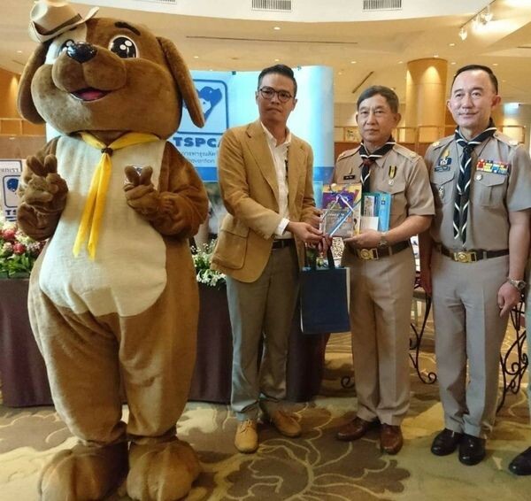 สมาคมป้องกันการทารุณสัตว์แห่งประเทศไทย(TSPCA) ร่วมกิจกรรมในงานประชุมสภาลูกเสือไทย ประจำปี 2560 จัดโดยสำนักงานลูกเสือแห่งชาติ ณ โรงแรมมิราเคิล แกรนด์ คอนเวนชั่น กรุงเทพฯ
