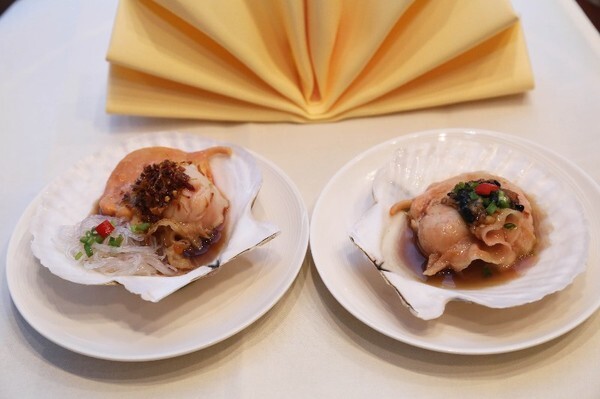 “หอยเชลล์ฮอกไกโด” ที่ห้องอาหารจีนหยก
