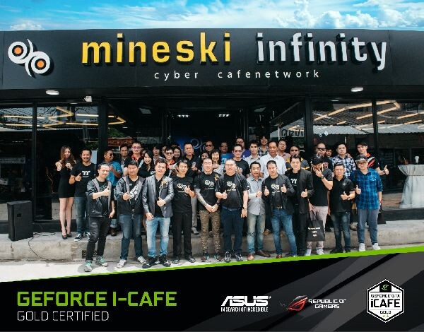 NVIDIA จับมือ ASUS ร่วมพลักดันวงการ E-Sport ไทยสู่สากล ในงานเปิดตัวร้าน Mineski Infinity Cyber Cafe สาขา รามคำแหง 2