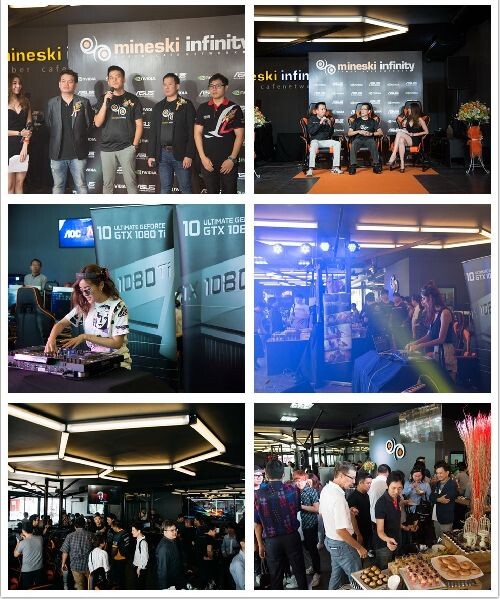NVIDIA จับมือ ASUS ร่วมพลักดันวงการ E-Sport ไทยสู่สากล ในงานเปิดตัวร้าน Mineski Infinity Cyber Cafe สาขา รามคำแหง 2