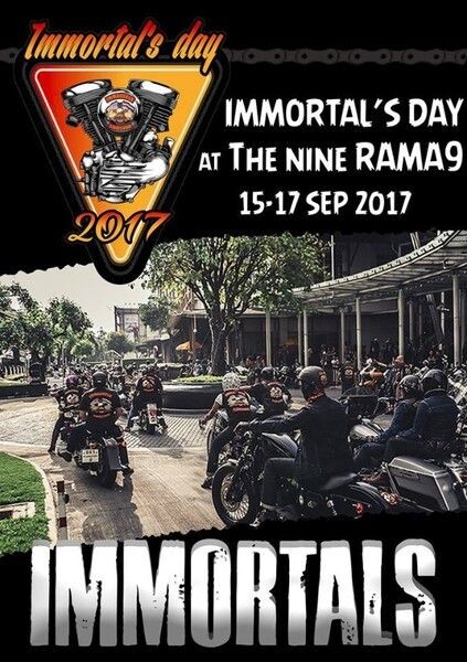 พบกับ AAS Harley-Davidson of Bangkok ได้ในงาน IMMORTAL'S DAY 2017#15-17 ก.ย. 60