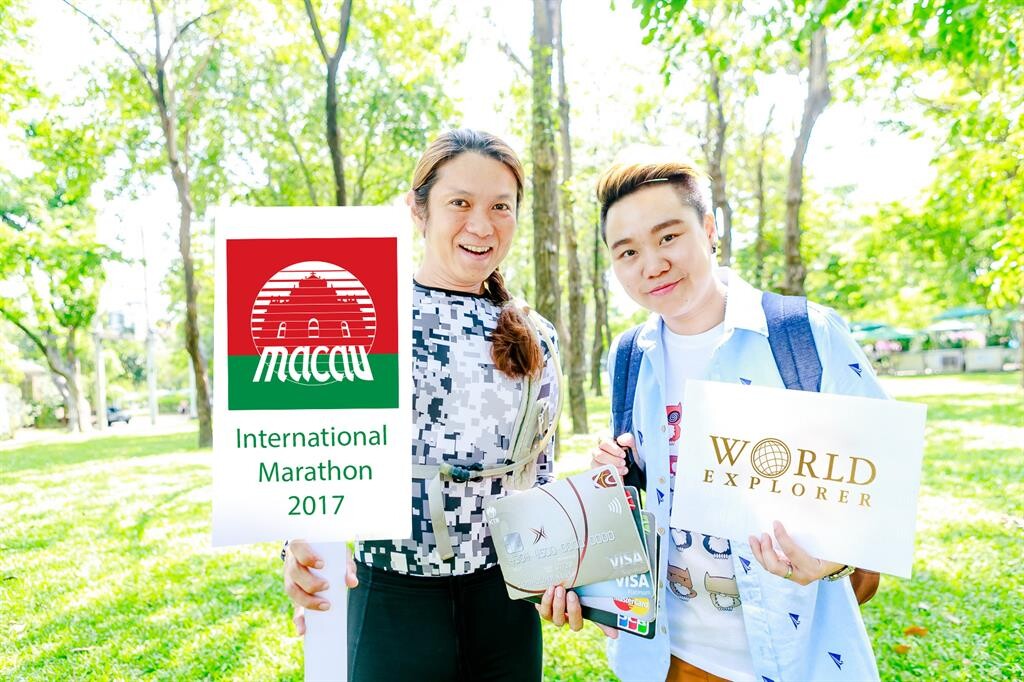 เคทีซี - เวิลด์ เอ็กซ์พลอเรอร์ - การท่องเที่ยวมาเก๊า จัดทริปวิ่งมาราธอนระดับประเทศ งาน Macau Galaxy Entertainment International Marathon 2017