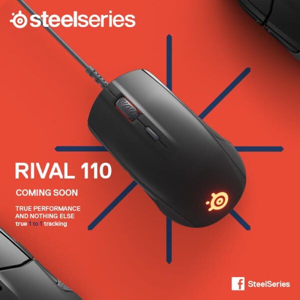 SteelSeries ยกทัพสินค้าใหม่ส่งท้ายปลายปี เกมมิ่งเมาส์ Rival 110 , เกมมิ่งคีย์บอร์ด Apex 150 พร้อมลงตลาดกลางเดือนตุลาคมนี้แน่นอน !