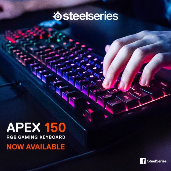 SteelSeries ยกทัพสินค้าใหม่ส่งท้ายปลายปี เกมมิ่งเมาส์ Rival 110 , เกมมิ่งคีย์บอร์ด Apex 150 พร้อมลงตลาดกลางเดือนตุลาคมนี้แน่นอน !