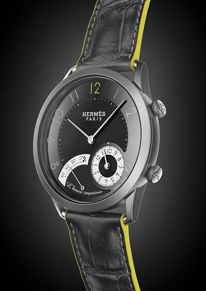 Hermes watch: เรือนเวลารุ่น Slim d’Hermes L’heure impatiente รุ่น Onlywatch
