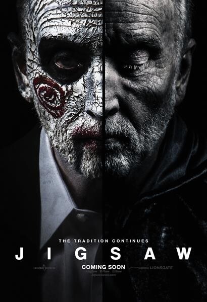 Movie Guide: “JIGSAW” ทวงบัลลังก์ความโหด! เปิดตัวแรง ผงาดอันดับ 1 บ็อกซ์ออฟฟิศ เริ่มเกมสยองรับสัปดาห์ฮาโลวีน