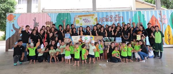 เบทาโกรปันสุขที่ “บ้านทานตะวัน” และ “บ้านเด็กอ่อนเสือใหญ่” ในโครงการ “ปันสุข 50 ที่ ทำดีทั่วไทย”