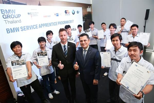 บีเอ็มดับเบิลยู กรุ๊ป ประเทศไทย ยกระดับการศึกษาอาชีวะด้านยานยนต์ ต่อเนื่องโครงการ BMW Service Apprentice Program สู่ปีที่ 5