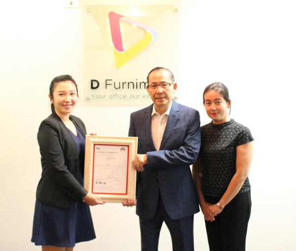ภาพข่าว: DFurnimate Co.,Ltd ประสบความสำเร็จการตรวจระบบคุณภาพกับสถาบันมาตรฐานอังกฤษ BSI Thailand ในระบบมาตรฐานสากลด้านการบริหารงานคุณภาพ ISO9001:2015