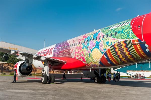 แอร์เอเชีย ฉลอง 50 ปีอาเซียน เปิดตัวลายเครื่องบิน “I Love Asean” พร้อมโครงการพัฒนาอาเซียนในด้านต่างๆ